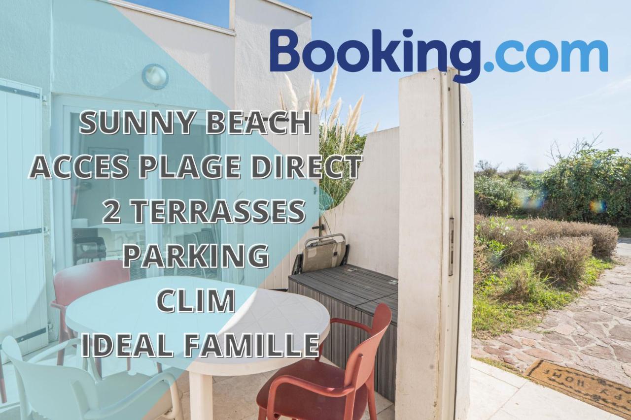 Villa Sunny Beach Clim Acces Plage Parking Famille - Topprosconciergerie Ла-Гранд-Мотт Екстер'єр фото
